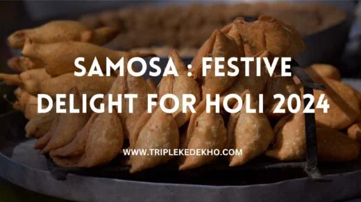 Samosa Festive Delight for Holi by Trip leke dekho
